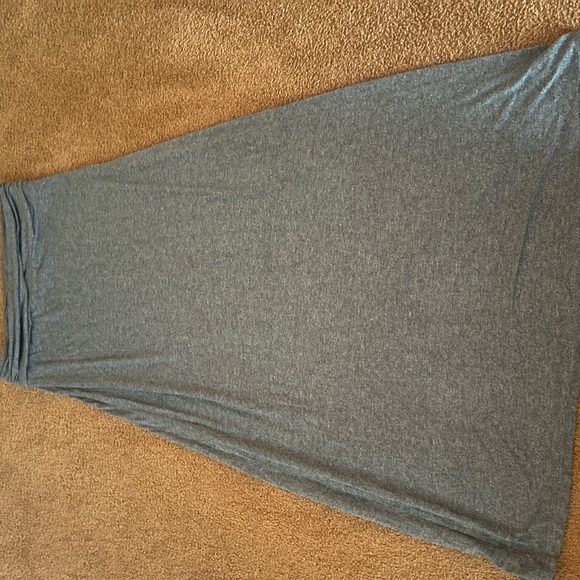 J.Crew gray long skirt XXS - Picture 8 of 8